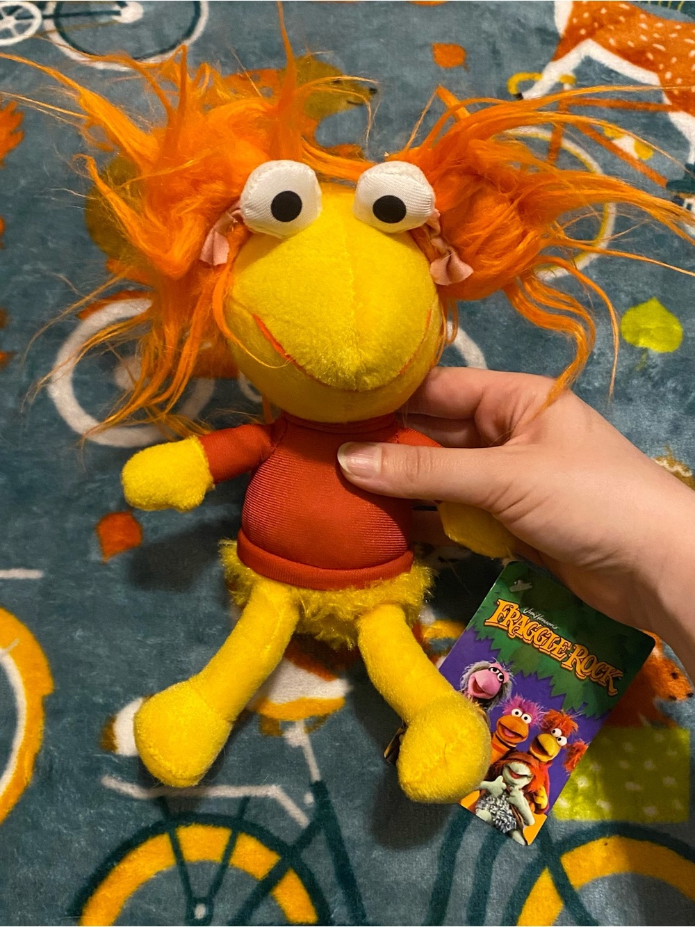 Red Fraggle Rock Big Head Plush Toy Stuffed Animal Jim Henson Muppets 2022 NWT